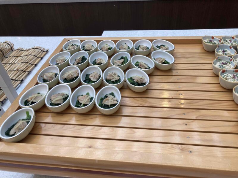 グランドニッコー東京ベイ 舞浜「ル・ジャルダン」の蛤芥子（はまぐりからし）ぽん酢