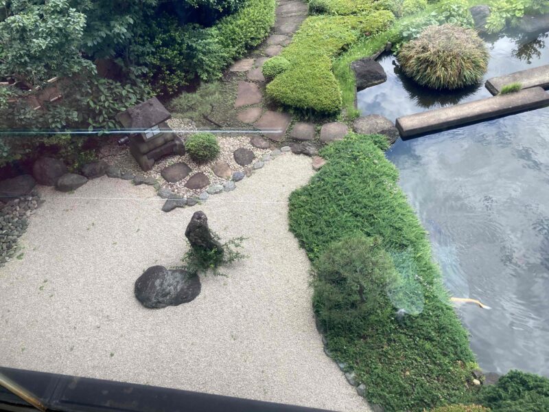 ホテルニューオータニ東京「ガーデンラウンジ」日本庭園②