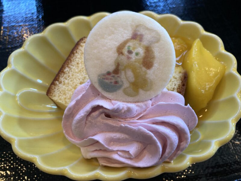 レストラン櫻の東京ディズニーシー20周年スペシャル膳のデザート