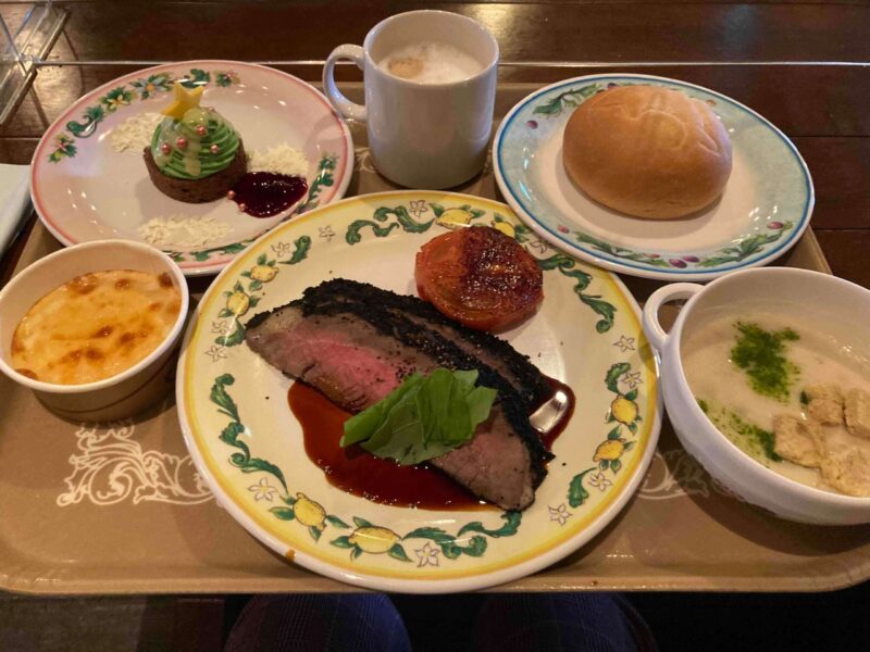 東京ディズニーシー カフェ ポルトフィーノのクリスマス スペシャルセット ブログ Sakukaの夢時間ブログ