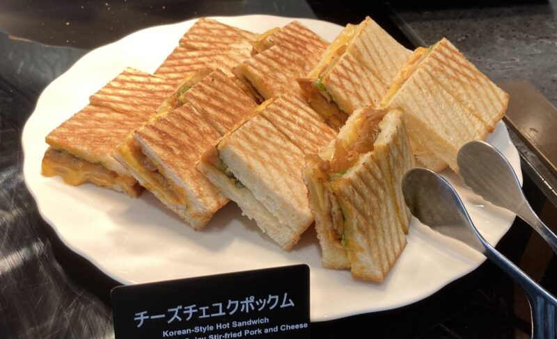ヒルトン東京ベイホテルのフォレストガーデンのチーズチェユクポックム