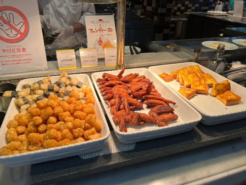 名古屋東急ホテル 朝食ブッフェのオレンジの温菜5