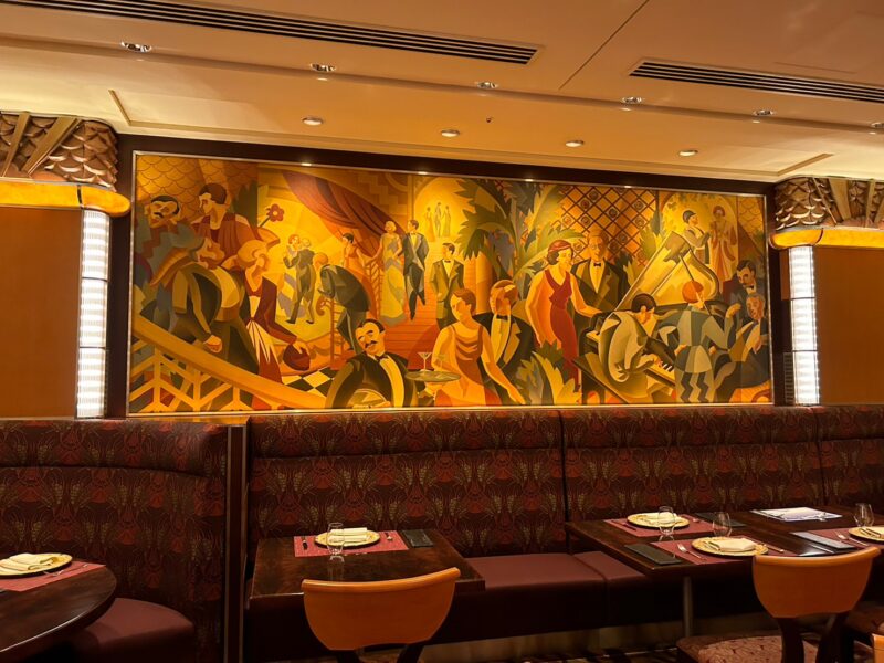 ディズニーアンバサダーホテル「エンパイア・グリル」の絵画