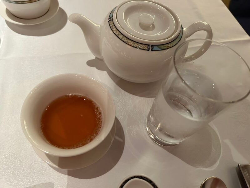 ホテルミラコスタ「シルクロードガーデン」ウーロン茶
