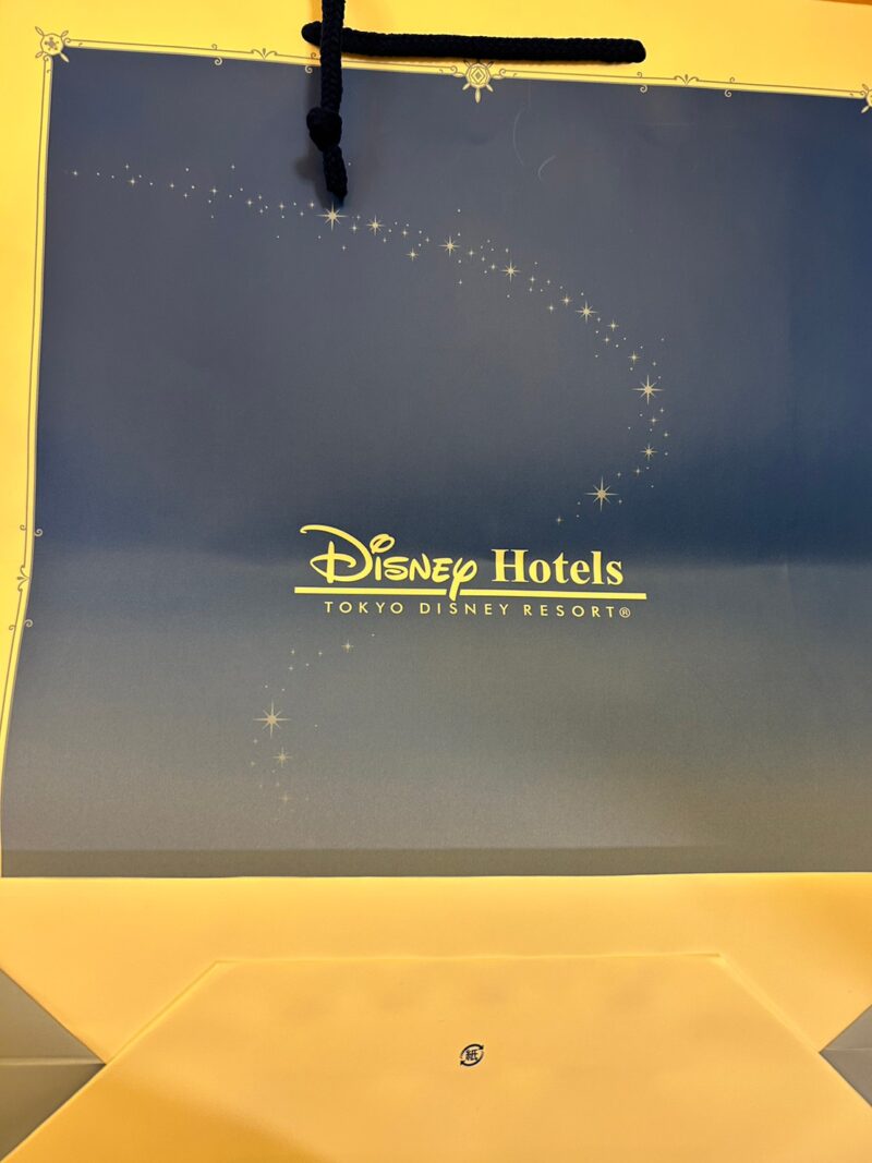 ディズニーアンバサダーホテル「ミッキーマウスルーム」のショッピングバッグ