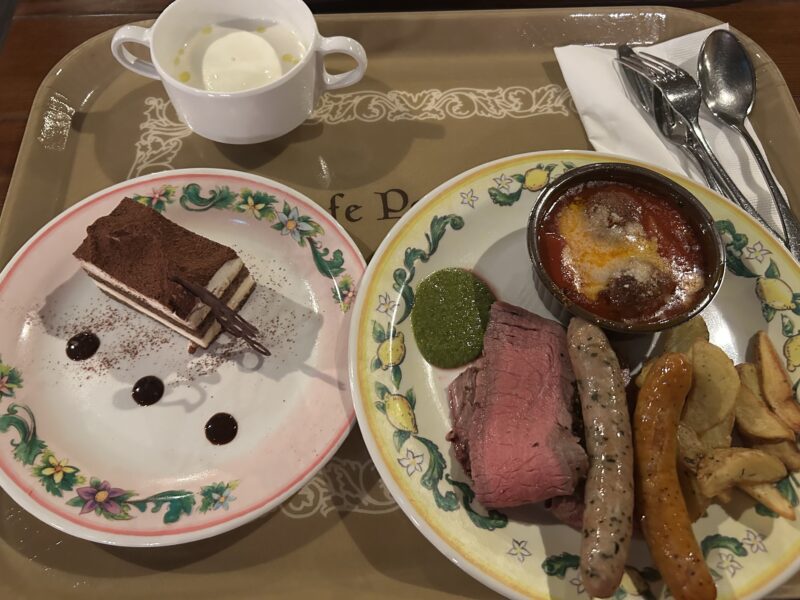 カフェ・ポルトフィーノ「シェフのおすすめセット」2025年7月