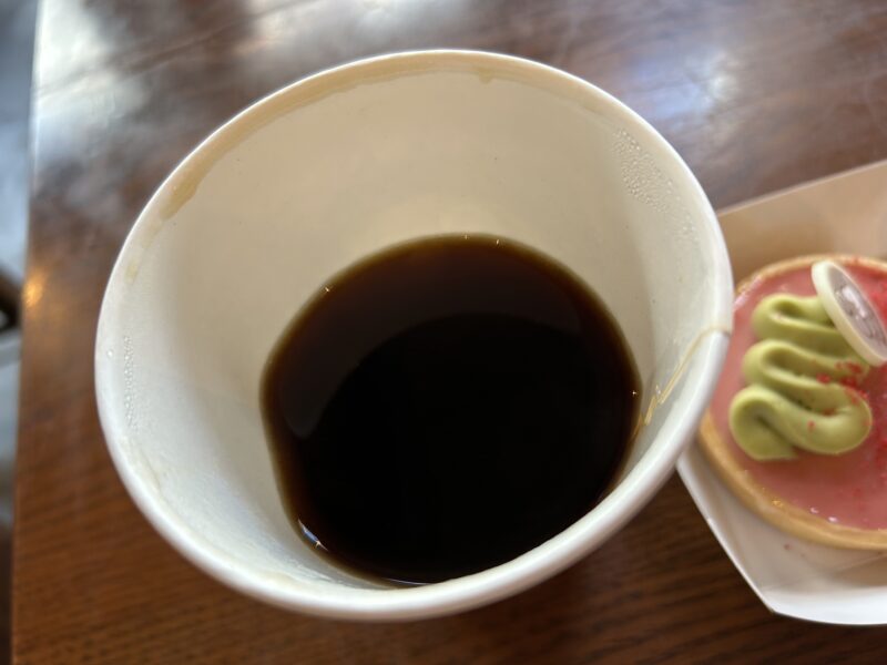 東京ディズニーシーのゴンドリエ・スナック「ディズニー・スウィートモーメント・カフェ」ゴンドリエ・スナックオリジナルブレンドコーヒー