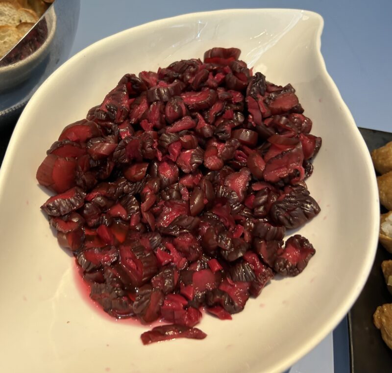 ヒルトン東京ベイ「ラウンジ・オー」「ハロウィーンスイーツビュッフェ マジカルパーティー〜秘密の謎解きスイーツ〜」本日の漬物