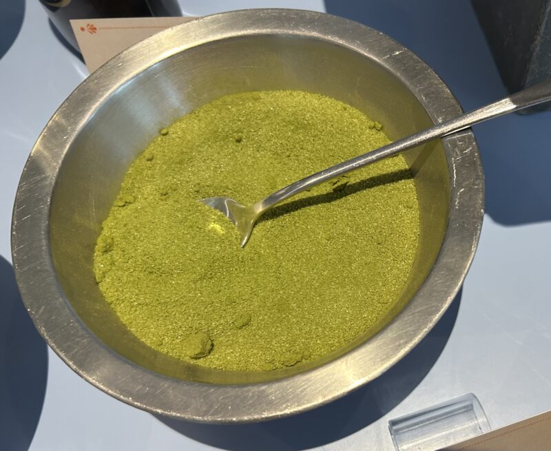 ヒルトン東京ベイ「ラウンジ・オー」「ハロウィーンスイーツビュッフェ マジカルパーティー〜秘密の謎解きスイーツ〜」抹茶シュガー