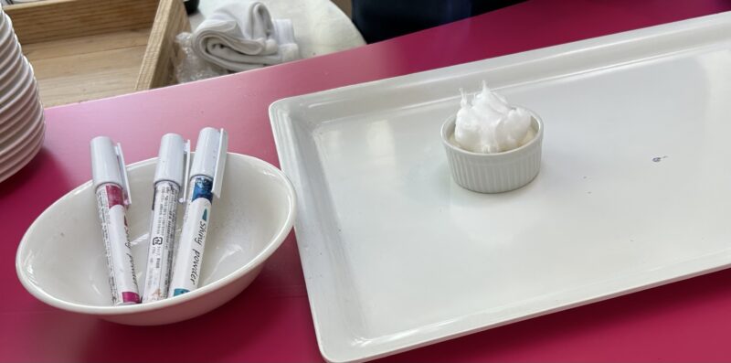 ヒルトン東京ベイ「ラウンジ・オー」「ハロウィーンスイーツビュッフェ マジカルパーティー〜秘密の謎解きスイーツ〜」魔女の謎解きスイーツ 栗のブリュレ1