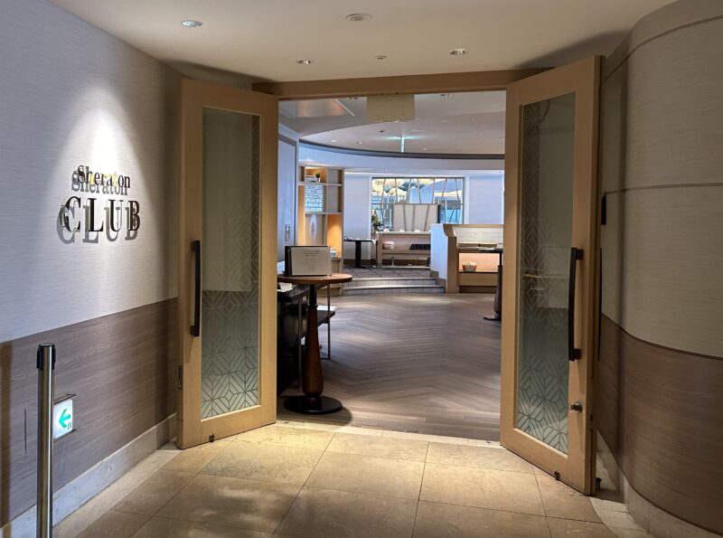 シェラトン・グランデ・トーキョーベイ・ホテルのクラブラウンジ