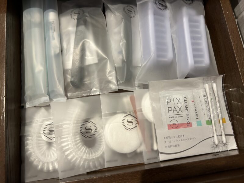 シェラトン・グランデ・トーキョーベイ・ホテル シェラトンクラブルーム アメニティ