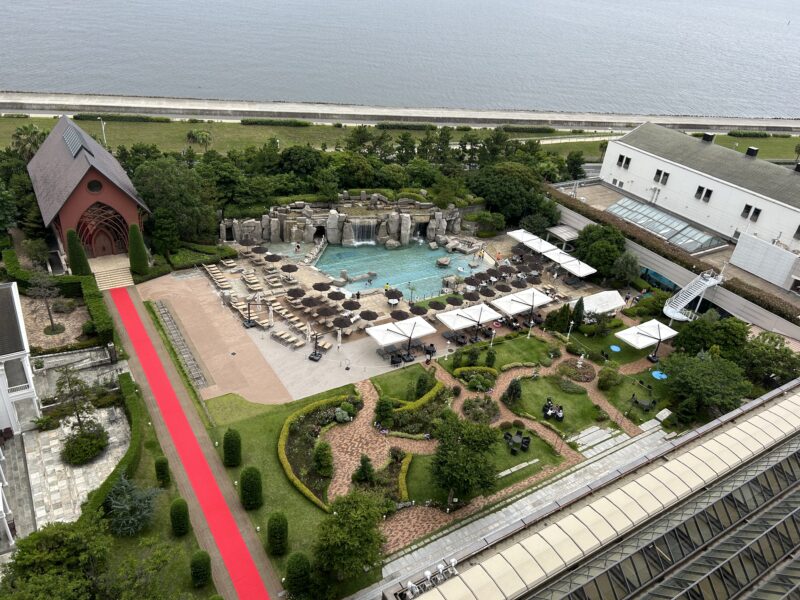 シェラトン・グランデ・トーキョーベイ・ホテル シェラトンクラブルーム バルコニー