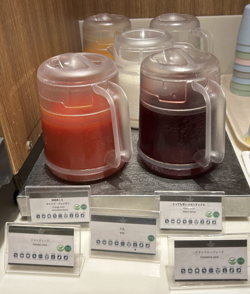 シェラトン・グランデ・トーキョーベイ・ホテルのシェラトンクラブ(クラブラウンジ)「イブニングカクテルサービス」ドリンク