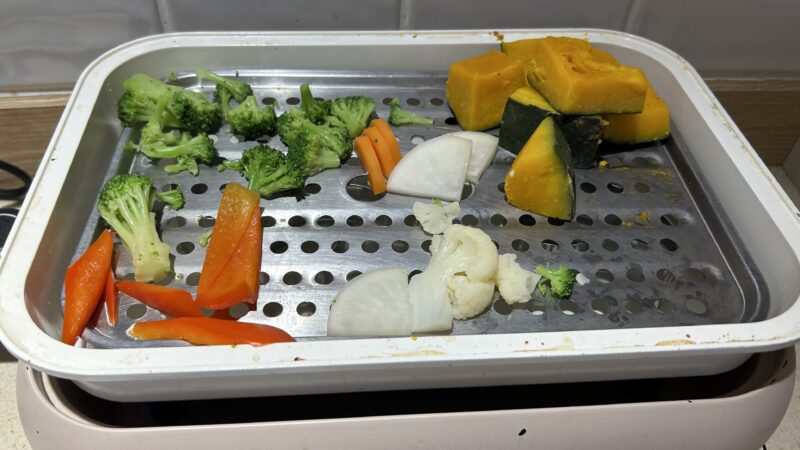 シェラトン・グランデ・トーキョーベイ・ホテルのシェラトンクラブ(クラブラウンジ)「朝食サービス」温野菜