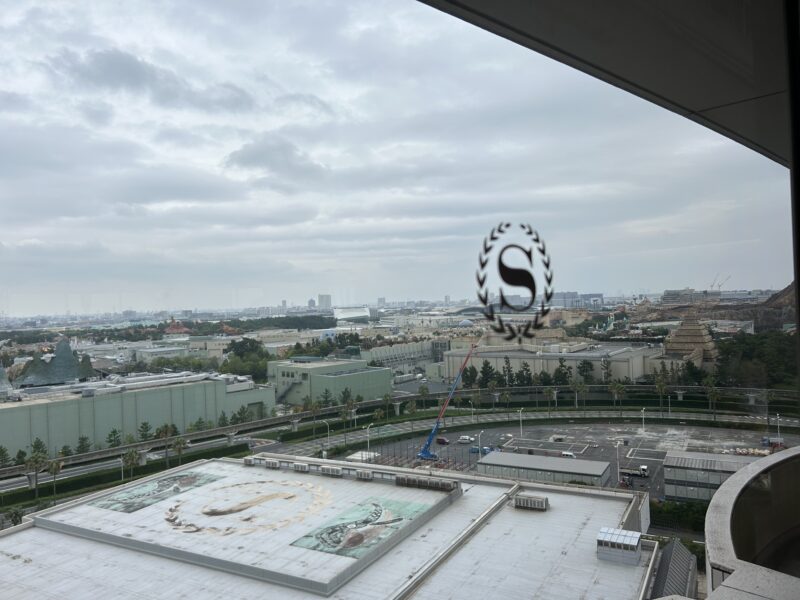 シェラトン・グランデ・トーキョーベイ・ホテルのシェラトンクラブ(クラブラウンジ)の窓1