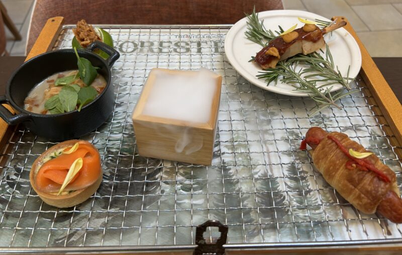 セイボリーが主役のアフタヌーンティー「フォレスト・ブースト」2