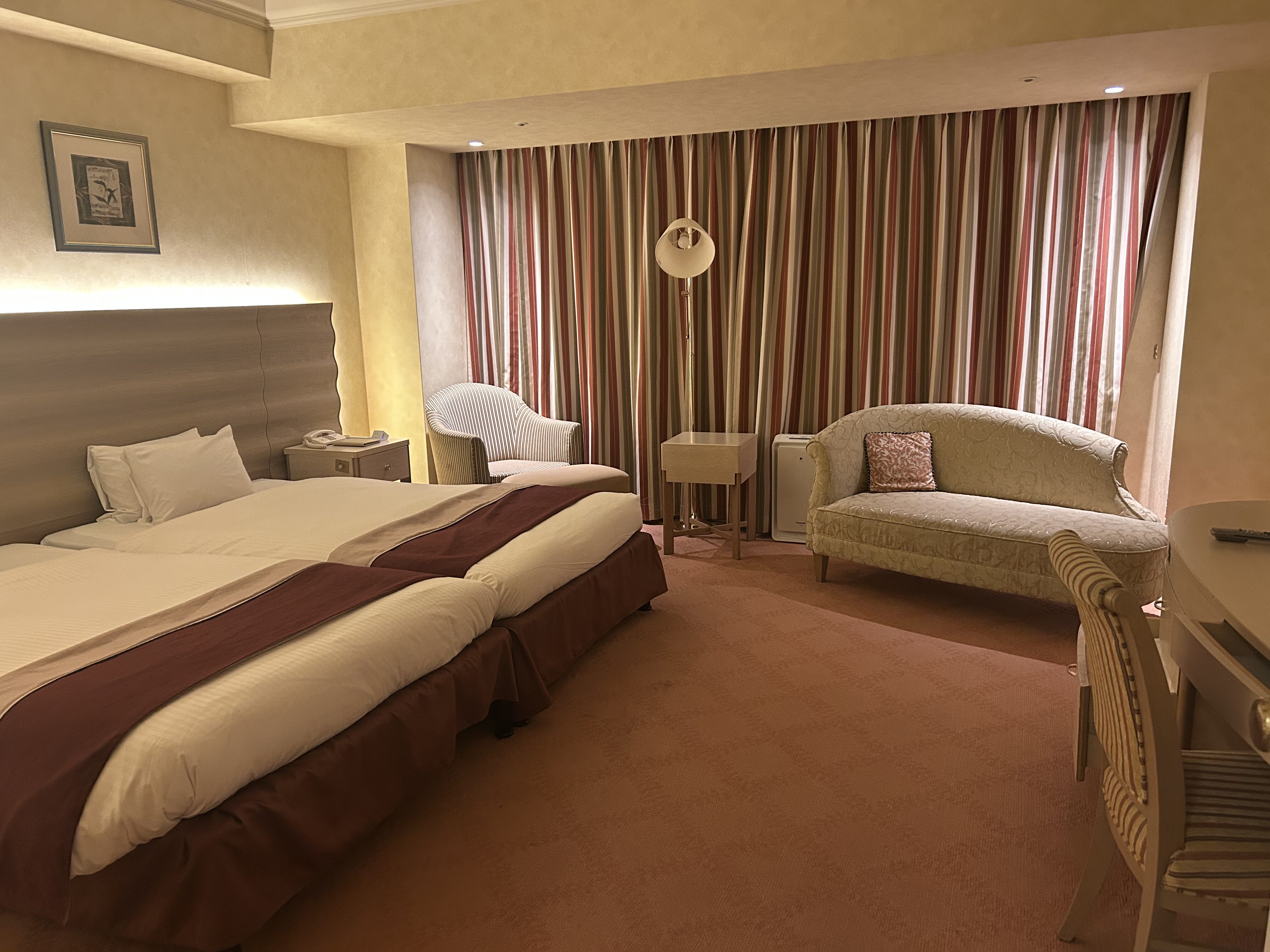 ホテル オークラ 東京ベイ「デラックスルーム」