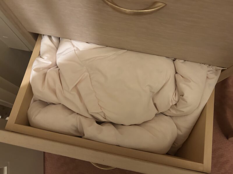 ホテルオークラ東京ベイのデラックスルーム クローゼット4