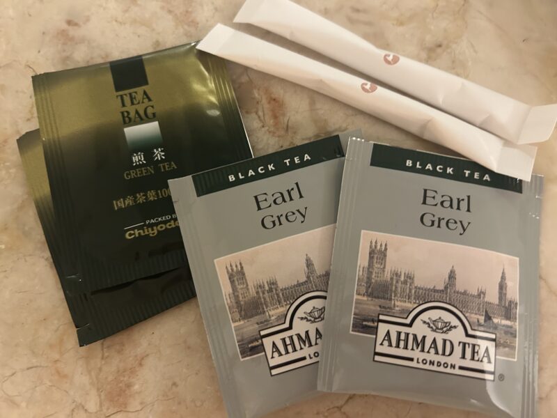 ホテルオークラ東京ベイのデラックスルーム ドリンクコーナー2