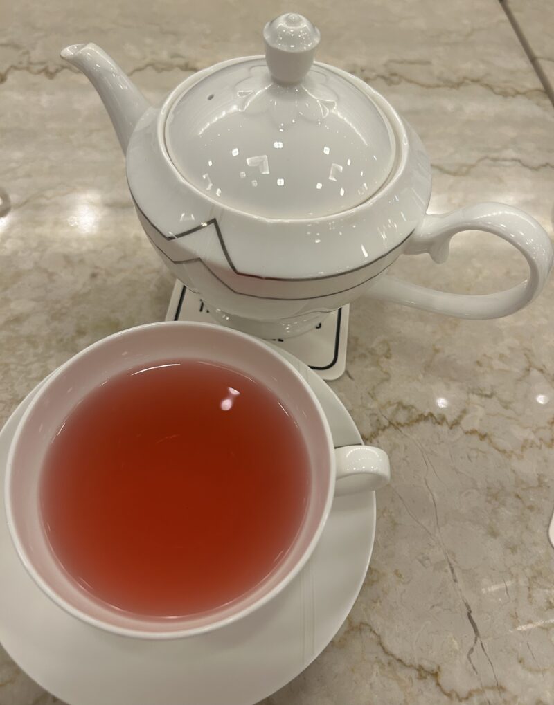 帝国ホテル「ランデブーラウンジ」アフタヌーンティー「ザ・ランデブー」フルーツカクテル1