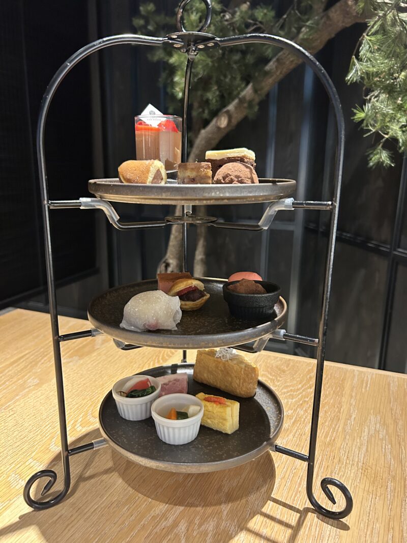 「現代里山料理 ZEN HOUSE」アフタヌーンティー スタンド メニュー