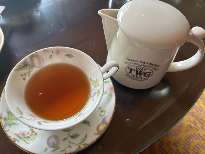 シェラトン都ホテル東京「ロビーラウンジ　バンブー」桜のアフタヌーンティー テベリーニ