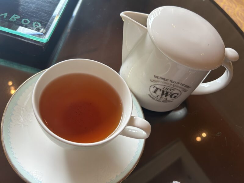 シェラトン都ホテル東京「ロビーラウンジ　バンブー」桜のアフタヌーンティー グッドホープティー