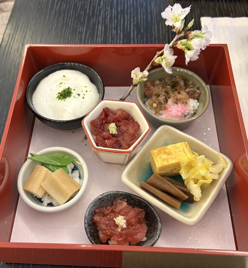 セルリアンタワー東急ホテル「日本料理「Japanese Cuisine 桜丘」のアフタヌーンティー お食事