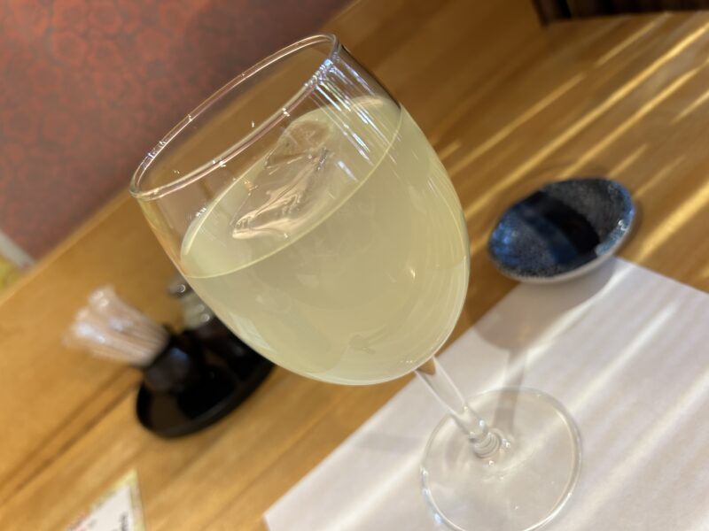 茶房松緒 アフタヌーンティー 柚蜜ドリンク