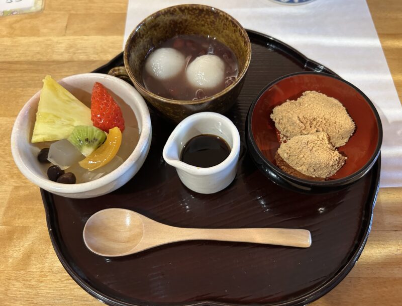 茶房松緒 アフタヌーンティー デザートプレート