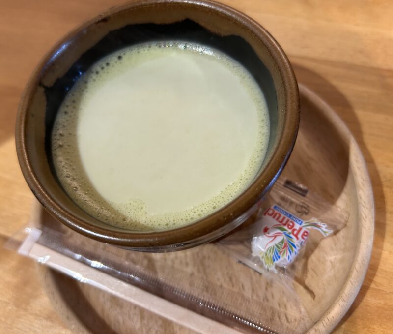 茶房松緒 アフタヌーンティー 抹茶ラテ