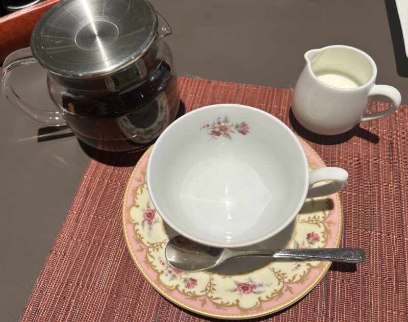 芝パークホテル「ザ ダイニング」アフタヌーンティー 2 オーガニック アールグレイ Organic Earl Grey 1