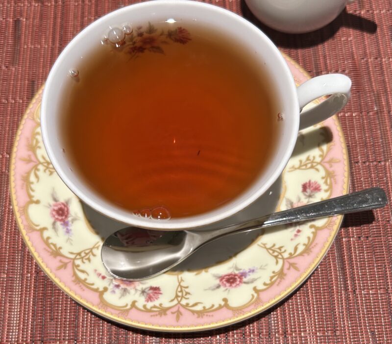 芝パークホテル「ザ ダイニング」アフタヌーンティー 2 オーガニック アールグレイ Organic Earl Grey 2