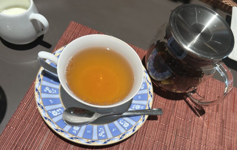 芝パークホテル「ザ ダイニング」アフタヌーンティー 7 オーガニック マサラチャイ Organic Tali’s Masala Chai