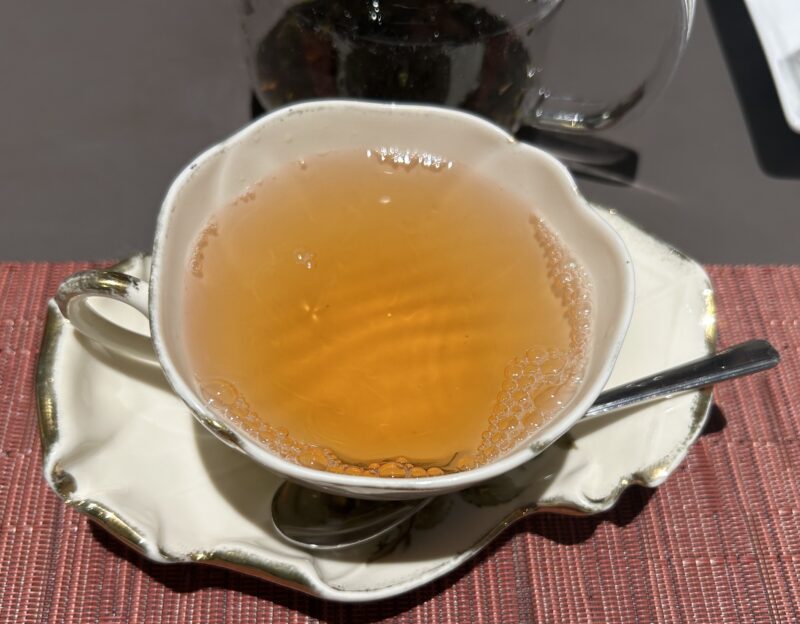 芝パークホテル「ザ ダイニング」アフタヌーンティー 5 オーガニック アモーレティー Amore Tea 2