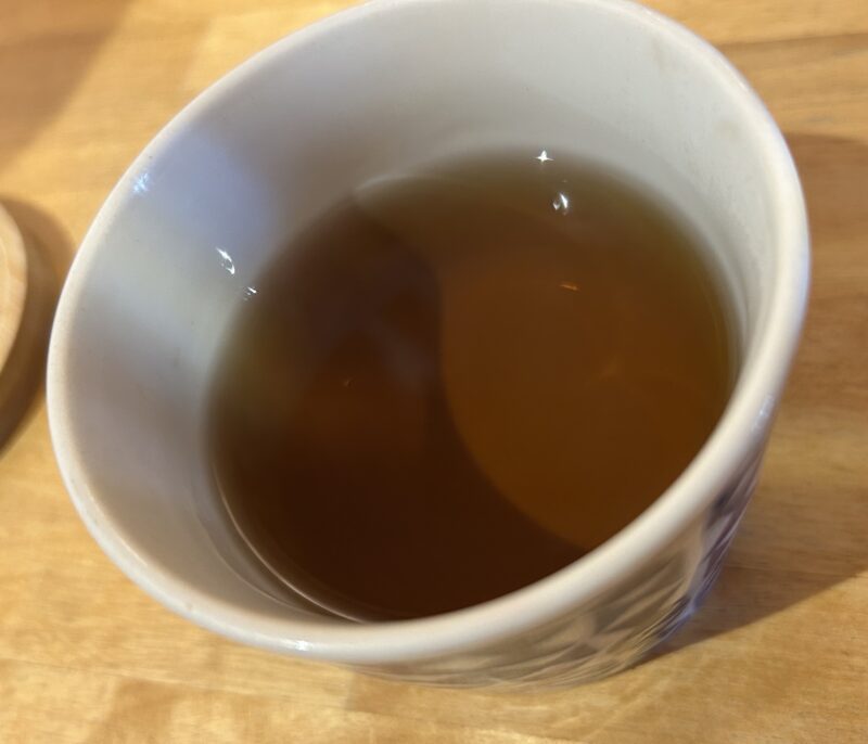 茶房松緒 アフタヌーンティー 麦茶