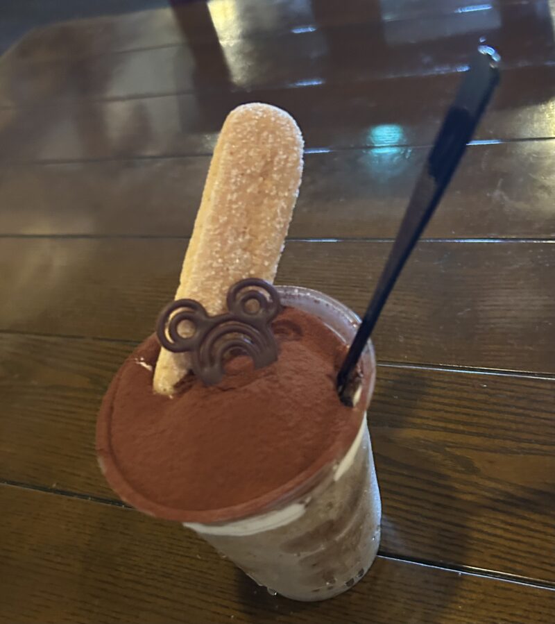 コーヒーのグラニータ　ティラミス仕立て